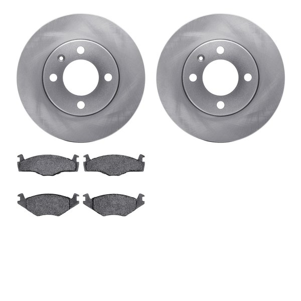 Dynamic Friction Co 6602-74018, Rotors with 5000 Euro Ceramic Brake Pads 6602-74018